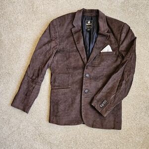 Guess Jeans Size M Men's Brown Corduroy Blazer
